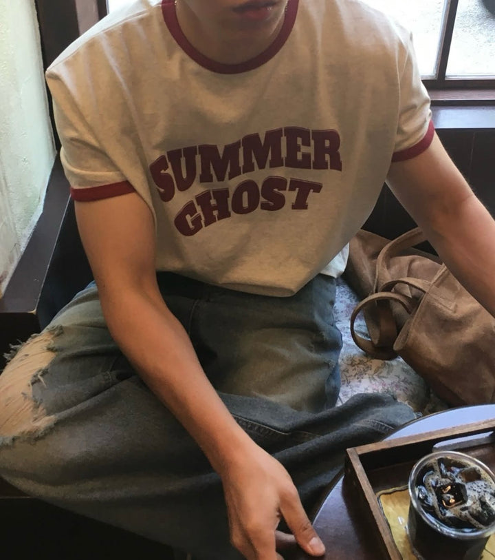 Summer Ghost Ringer Tee