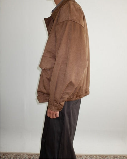 Suede-Touch Field Blouson