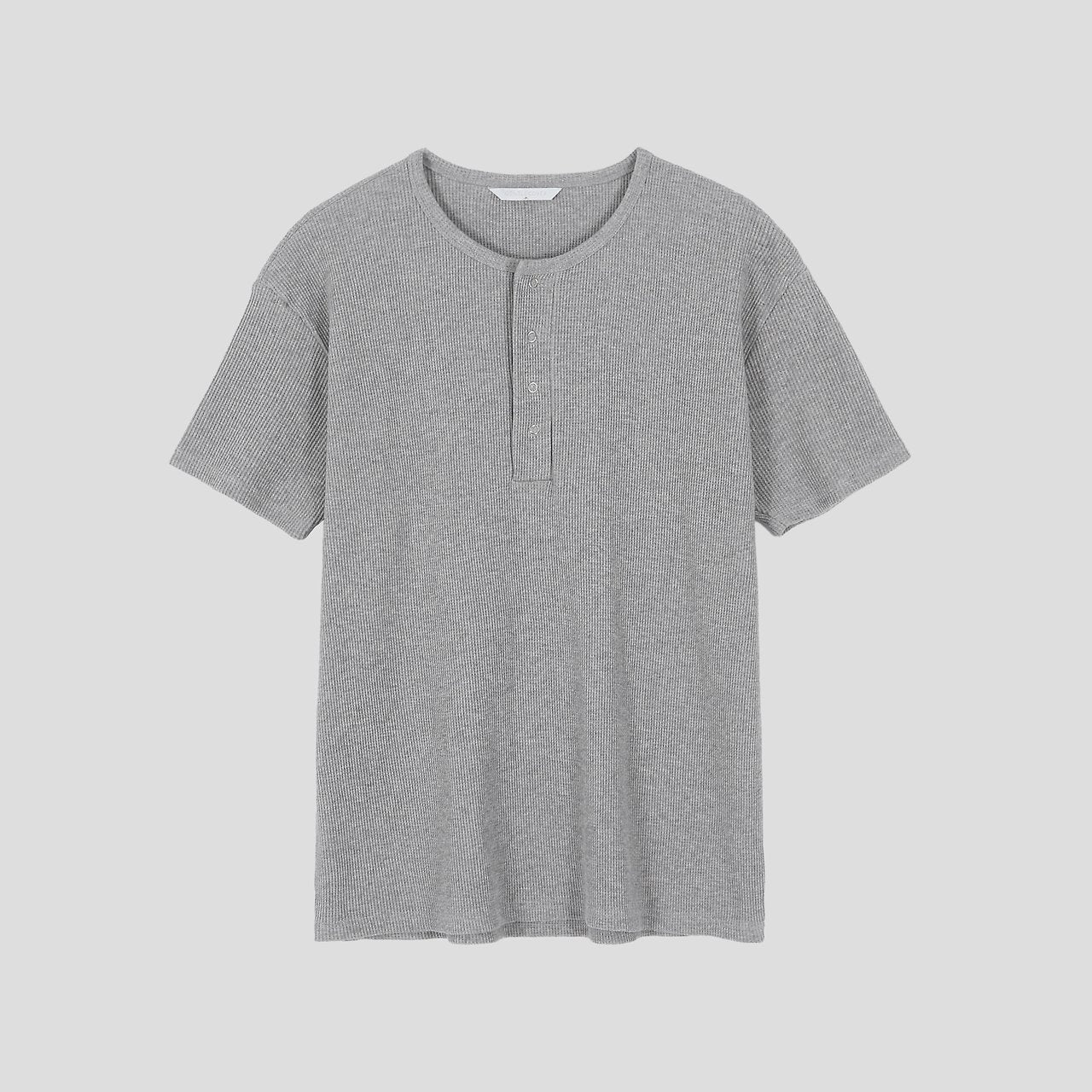 Pigment-Washed Nylon Shirt Jacket