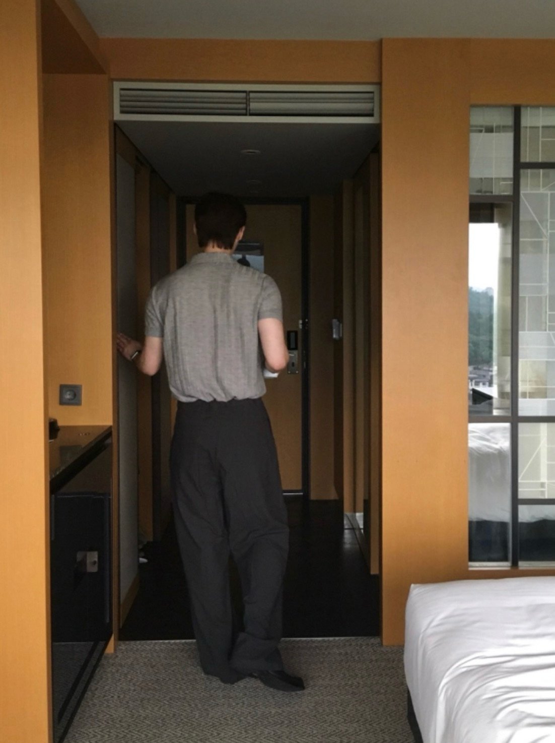 Flow Belted Wide Slacks