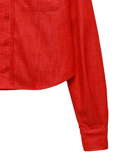 PAPERMOON Classic Slim Fit Denim Shirt