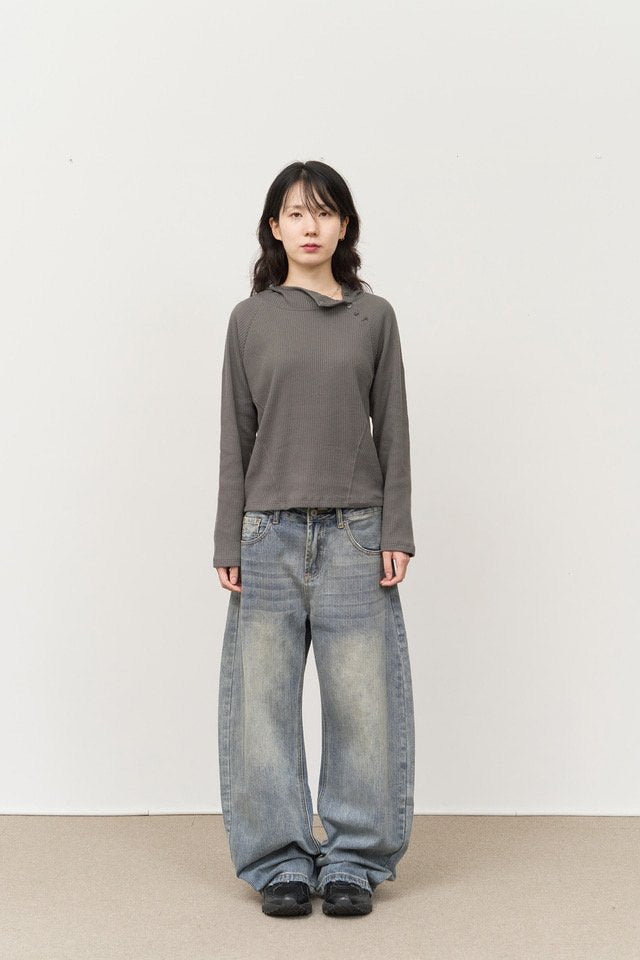 Soft Washing Balloon Denim