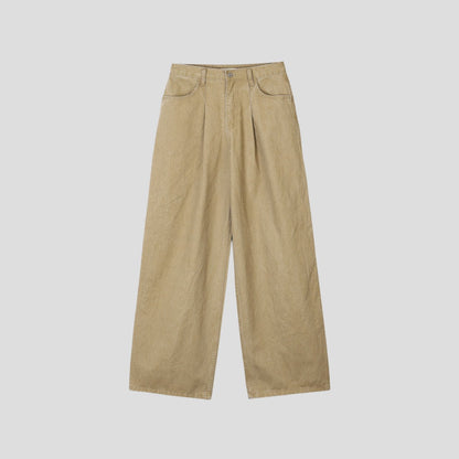 Puckered Wide Pants