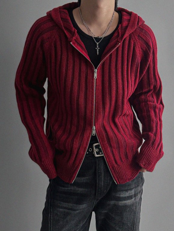 Next Wool Hooded Zip-Up Knit – WooStore