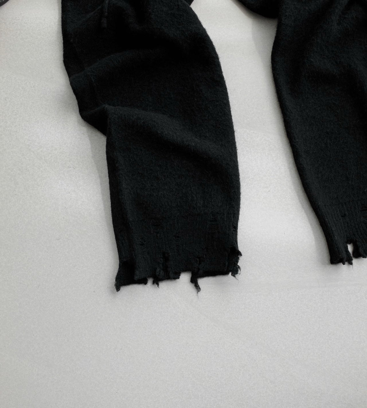 【PAPERMOON ペーパームーン】AW / Vintage Fuzzy Cashmere Wool Jogger Pants