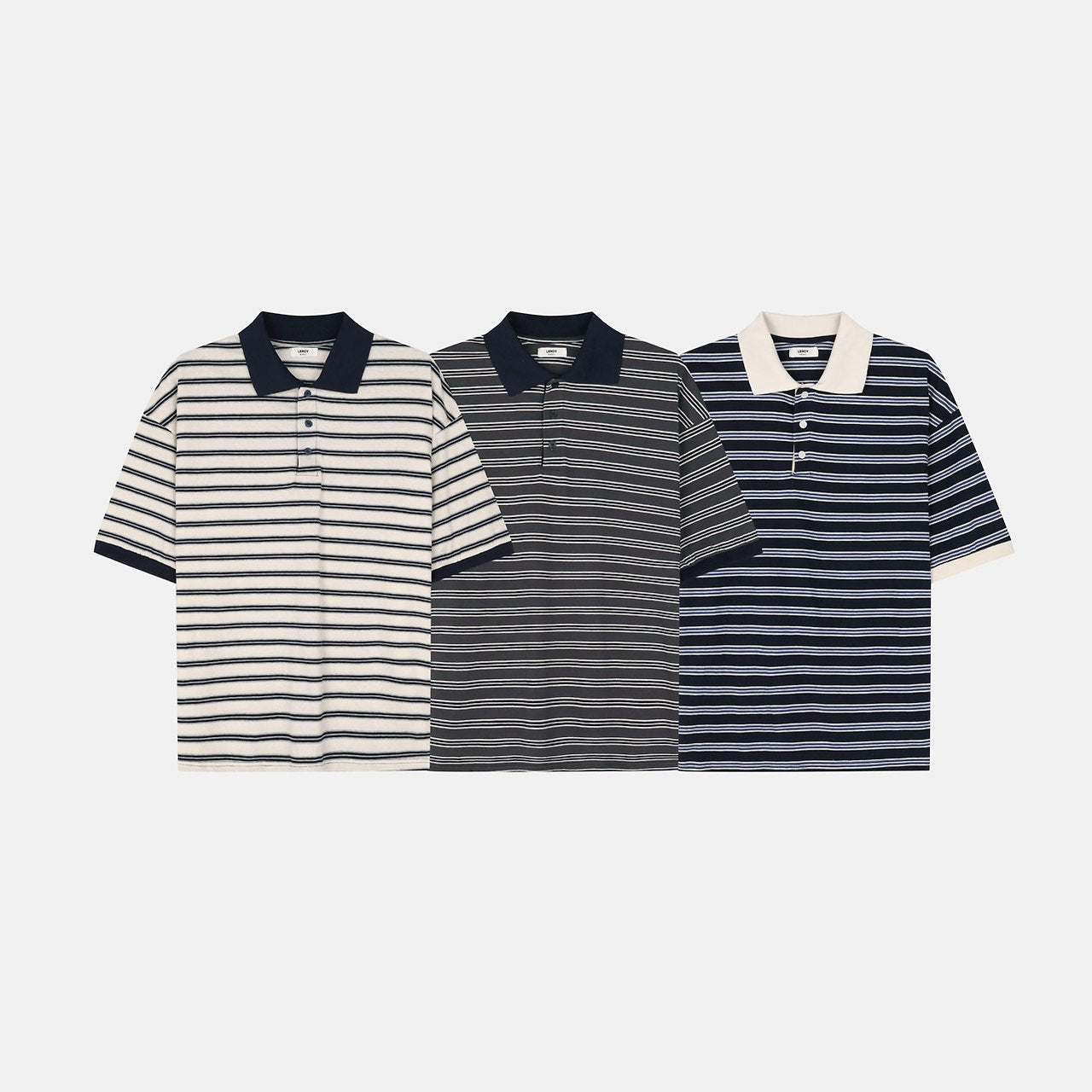Saint Border Collar Half Tee