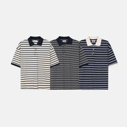 Saint Border Collar Half Tee