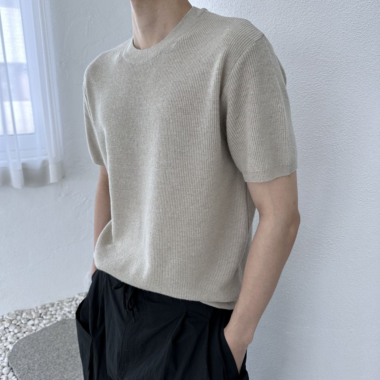 Linen Merino Hacci Knit