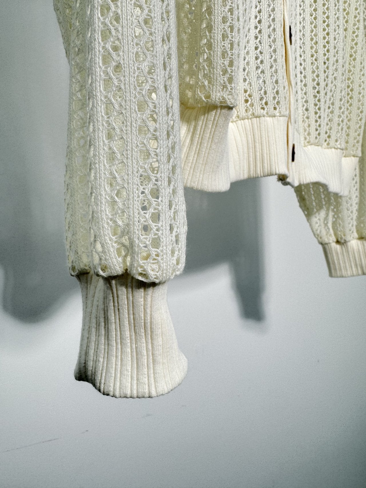 Pigment-Washed Nylon Shirt Jacket