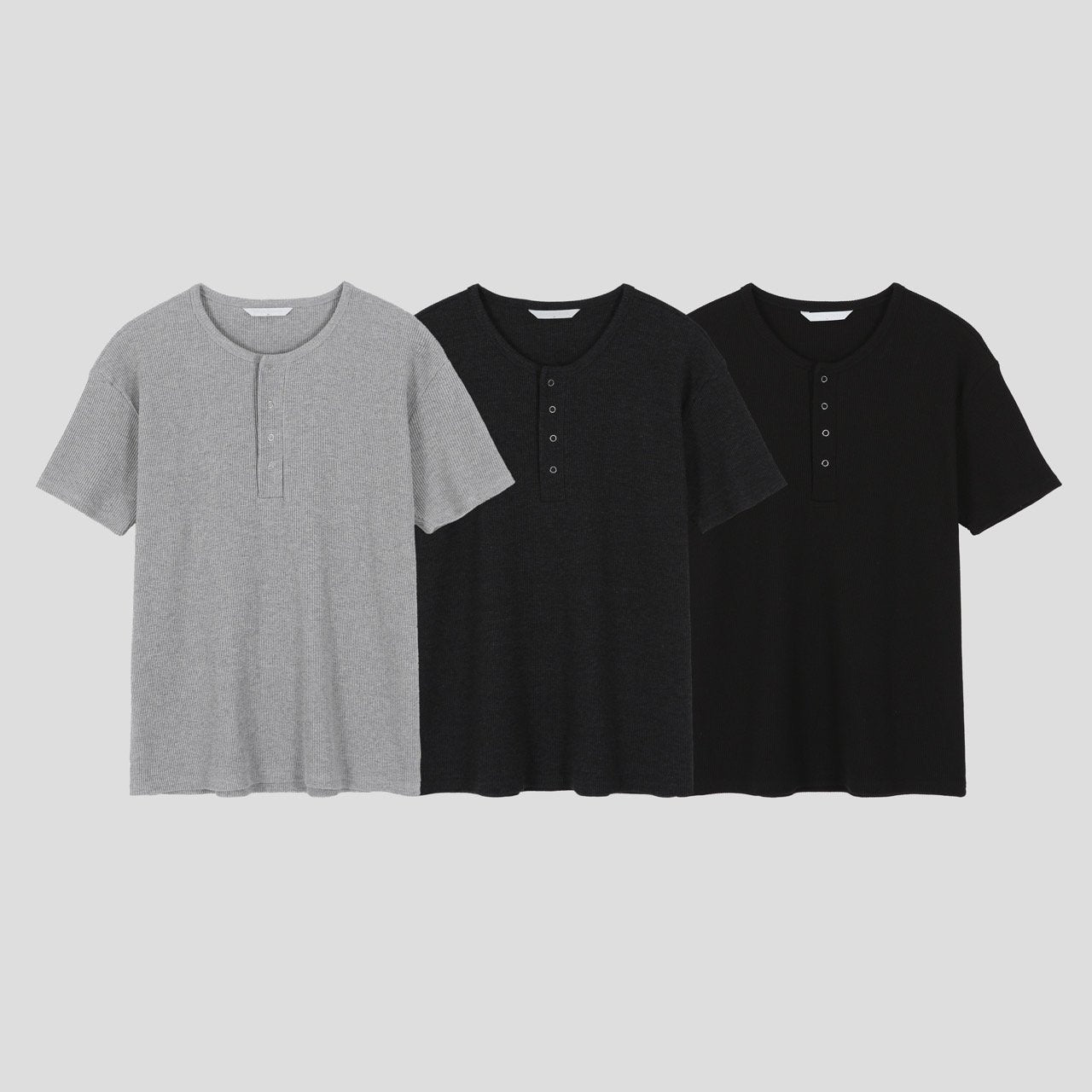 Lego Waffle Henley Neck T-Shirt