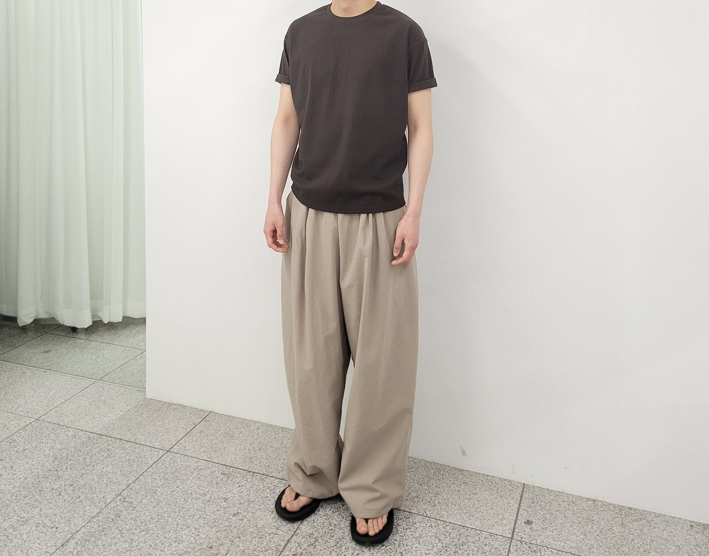 Cotton Linen Balloon String Pants
