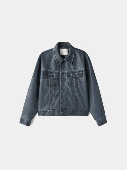 Rex Leather Trucker