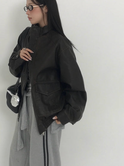 Glow Leather Jacket