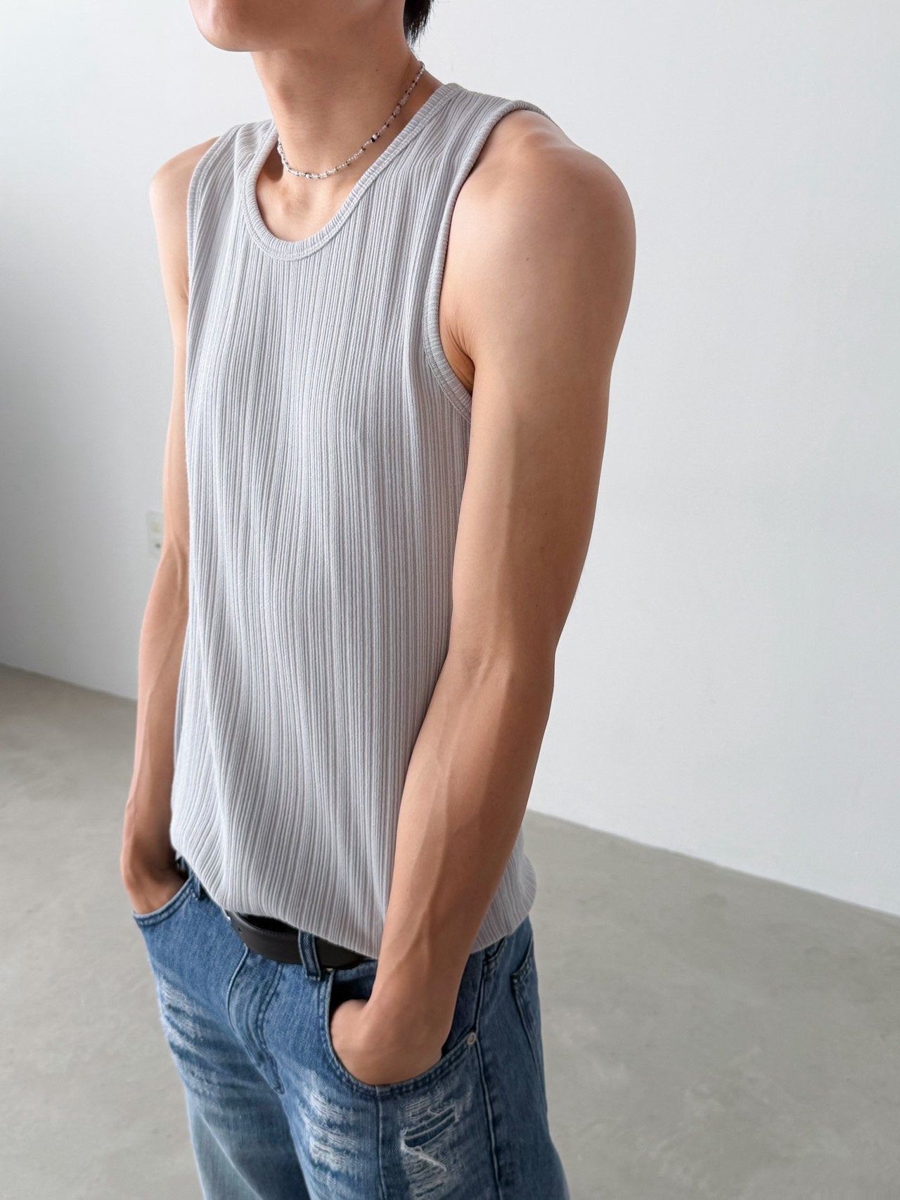 Pigment-Washed Nylon Shirt Jacket