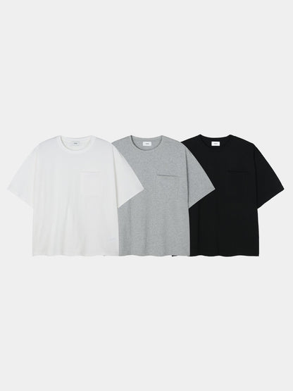 Boxy Cropped Pocket Tee
