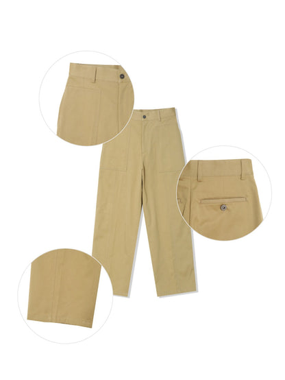 Out Balloon Cotton Pants