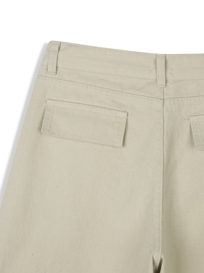 Relaxed Cargo Wide Pants