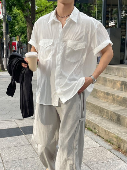 Ocean Two Pocket Western Shirt
