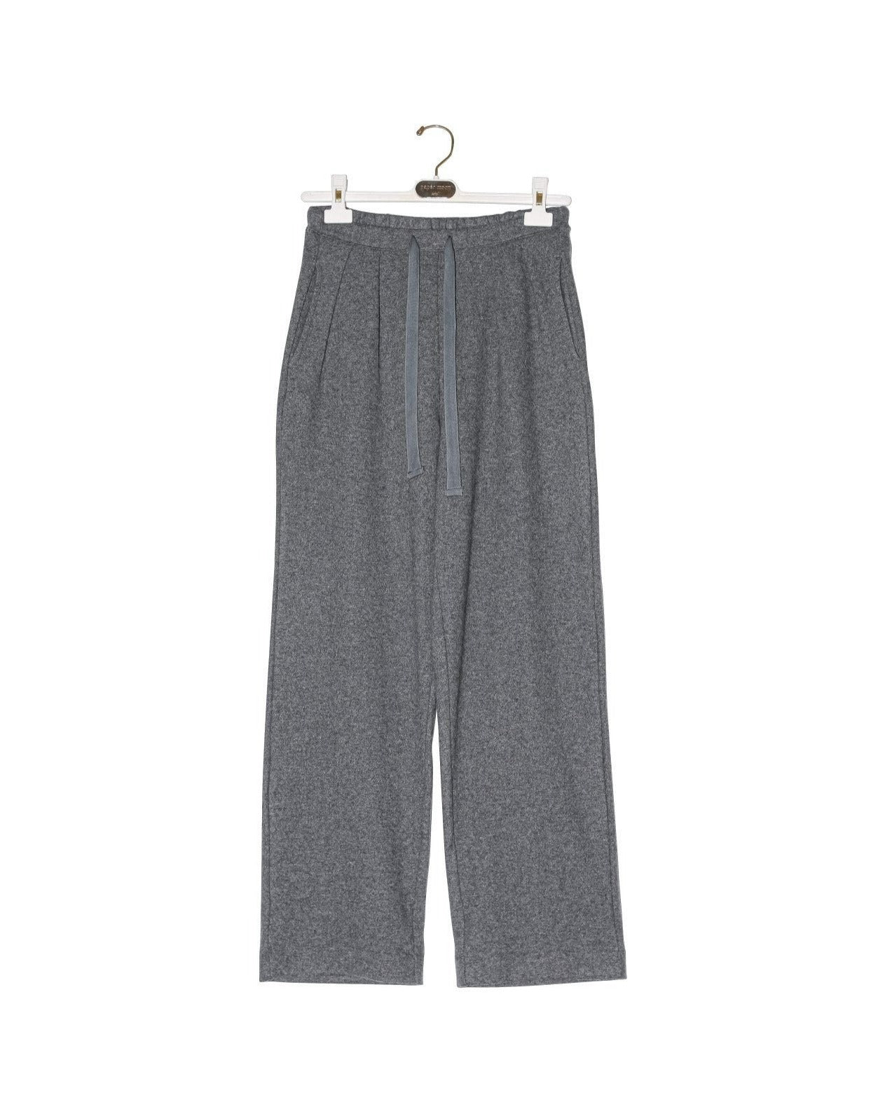 【즉납】【PAPERMOON 페이퍼 문】AW / Wool Two Pin - Tuck Detail Lounge Trousers