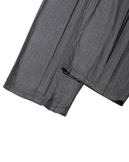 Stripe Pleat Pants