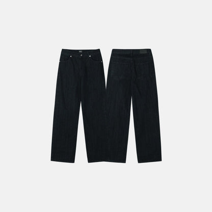 Luggage Ribbed Denim Set-up