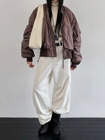 Cropped City MA-1 Jacket