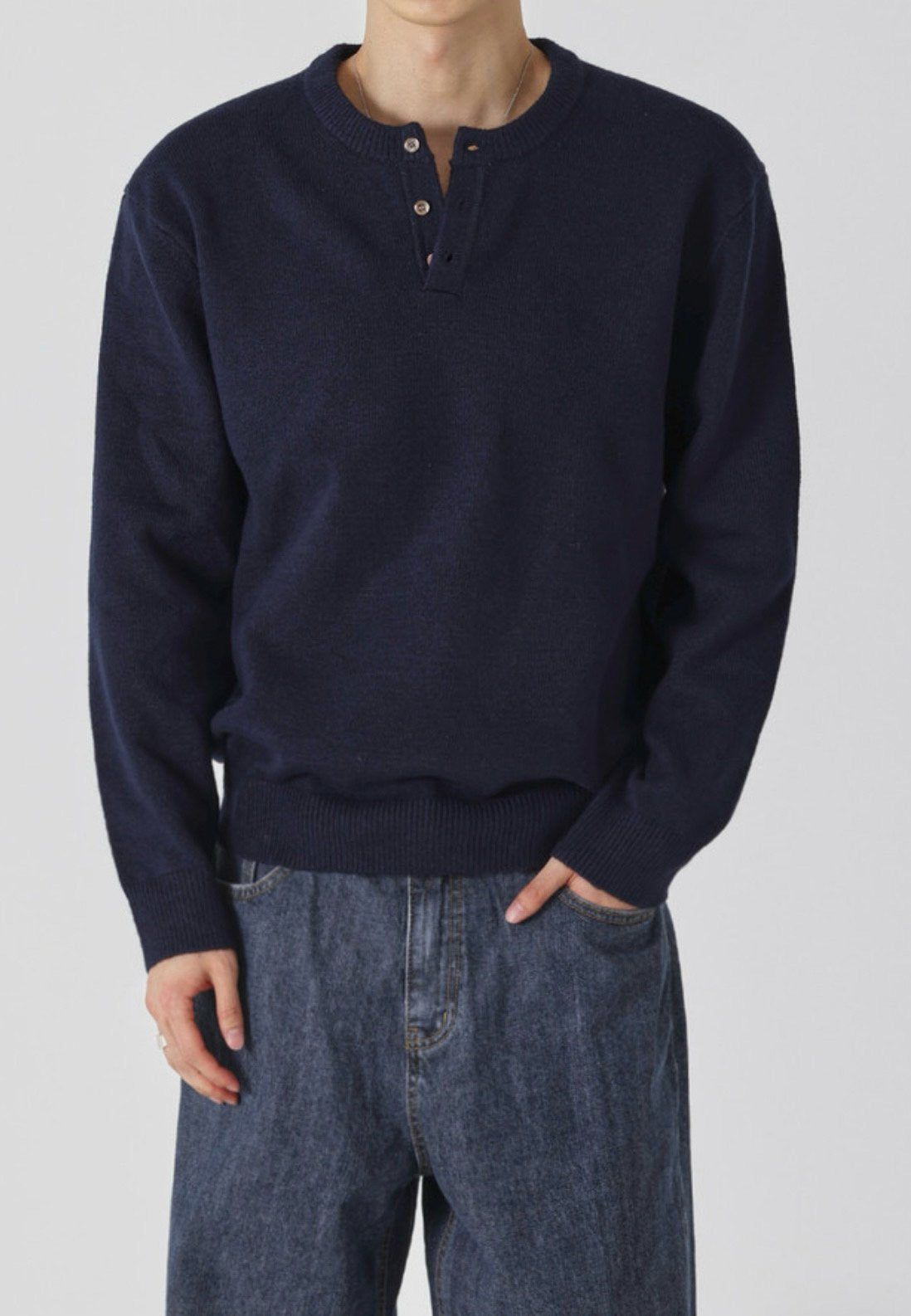 Ness Daily Henlyneck Knit