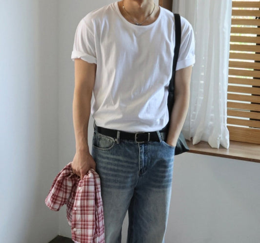 Essential Soft U-Neck Tee