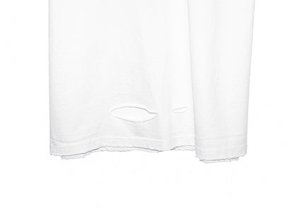 PAPERMOON Oversized Pigment Cutted Detail T-Shirt