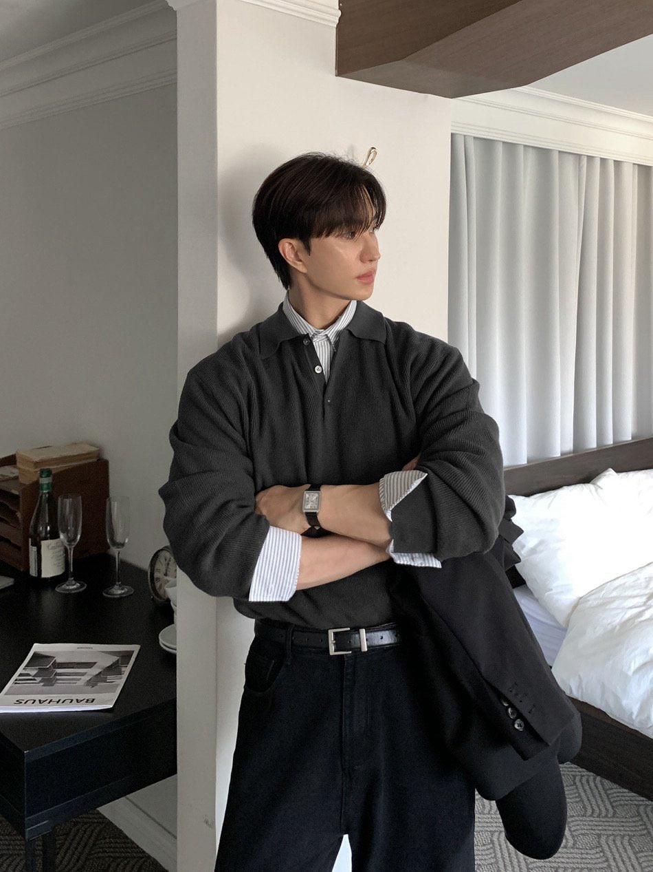 Chrome Hacci Cotton Knit