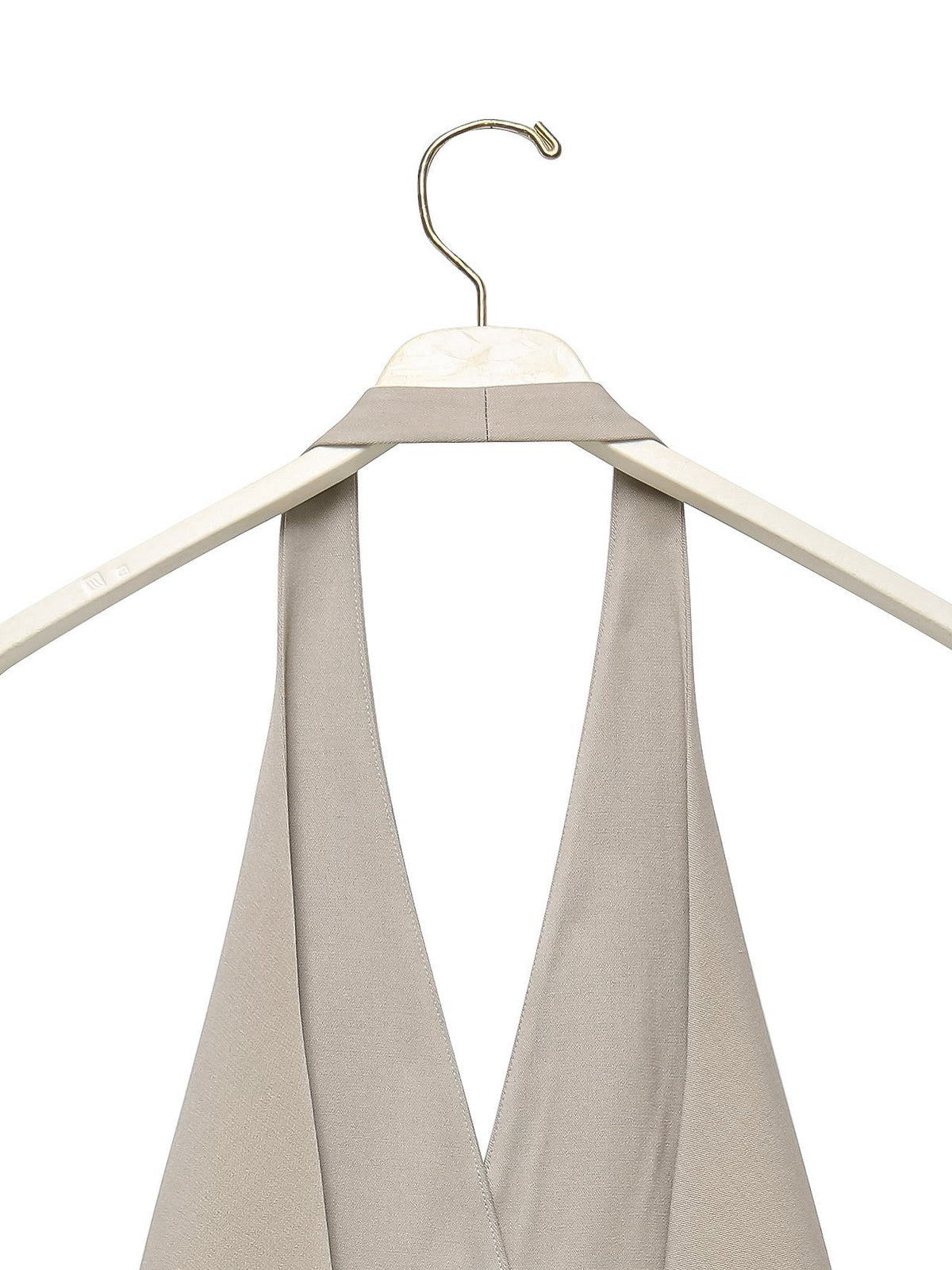 PAPERMOON Back Open Tailored Halter Neck Vest
