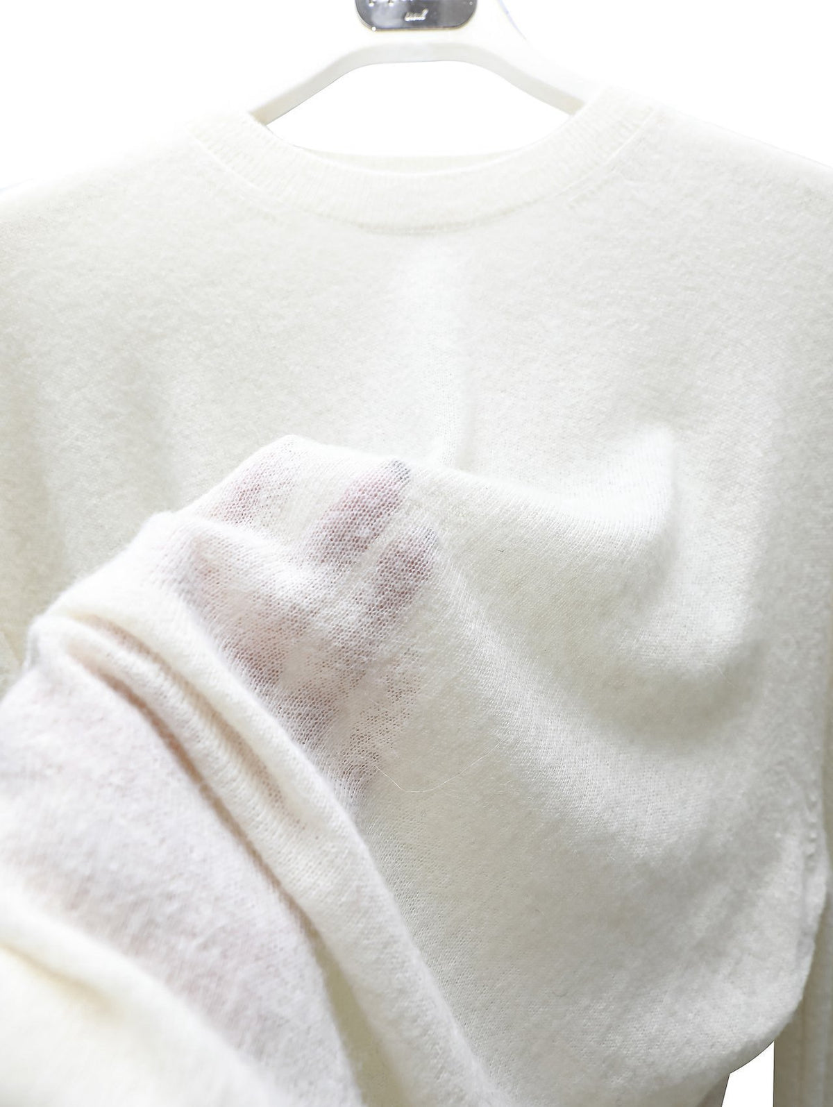 PAPERMOON Oversized Baby Alpaca Sheer Knit