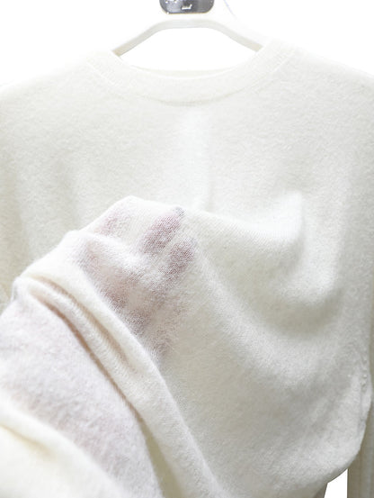PAPERMOON Oversized Baby Alpaca Sheer Knit