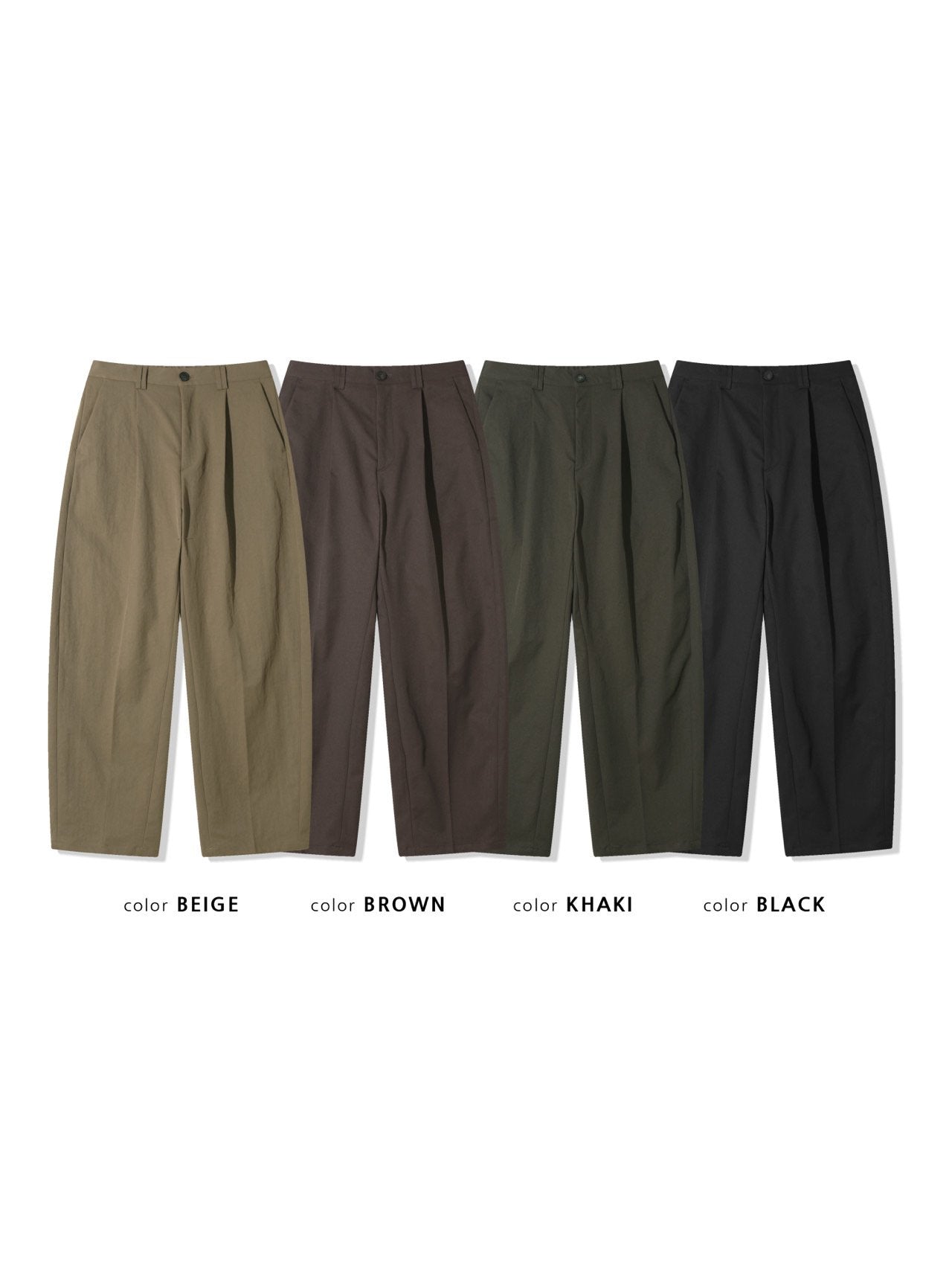 Soft Volume Tailored Slacks