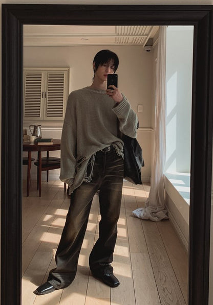 Phantom Flare Denim Pants
