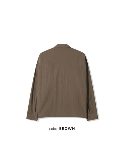 String Shirt Jacket
