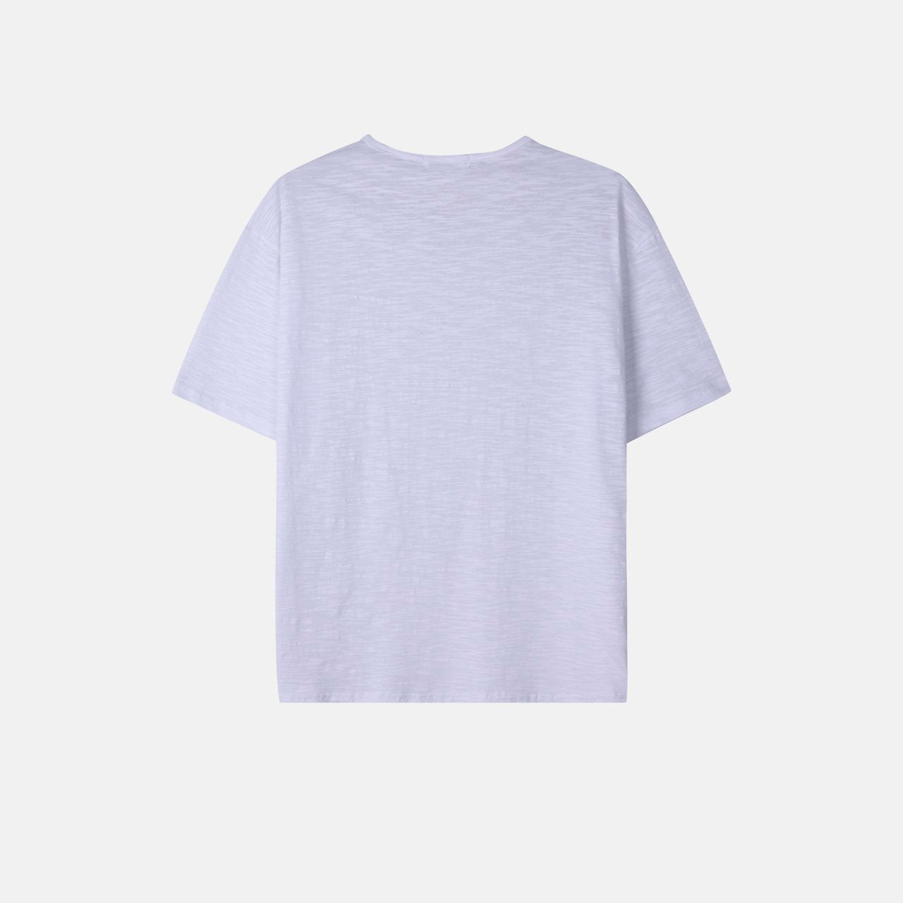 Slub U-Neck T-Shirt