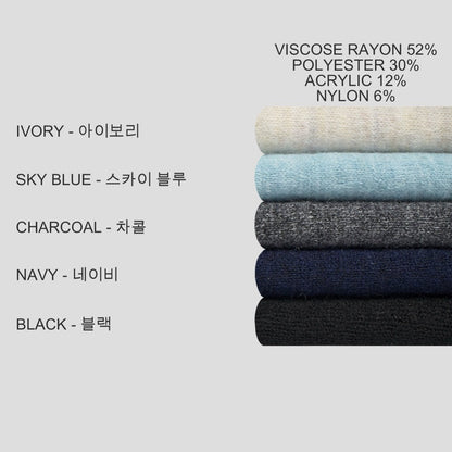 Saye Silk Knit Collar Top