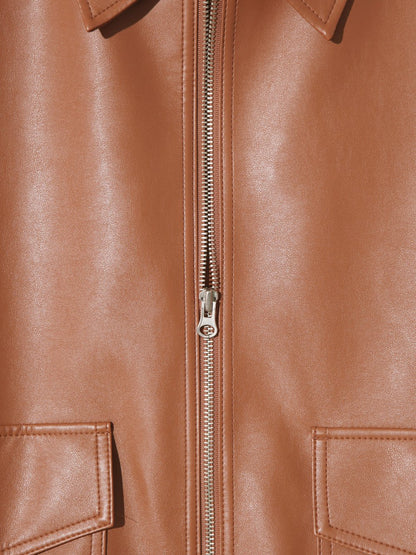 Trucker Leather Jacket
