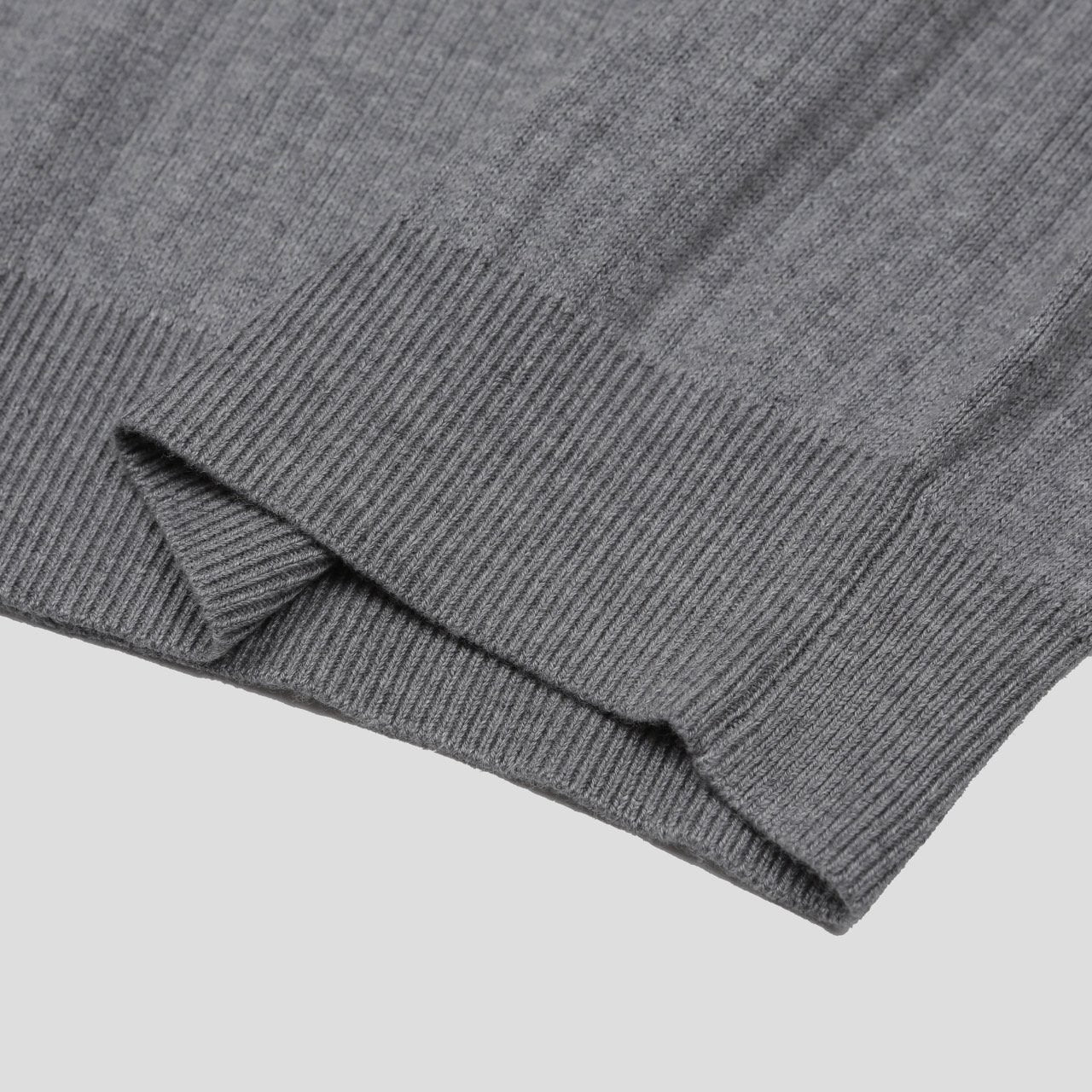 Vertical Henley Knit