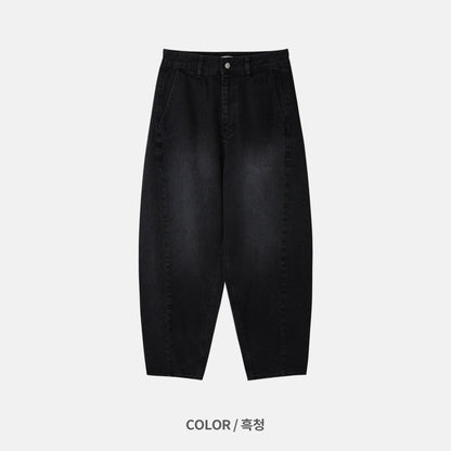 Barrel Curve Denim Pants