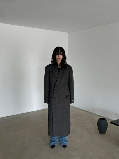 Grace Herringbone Coat