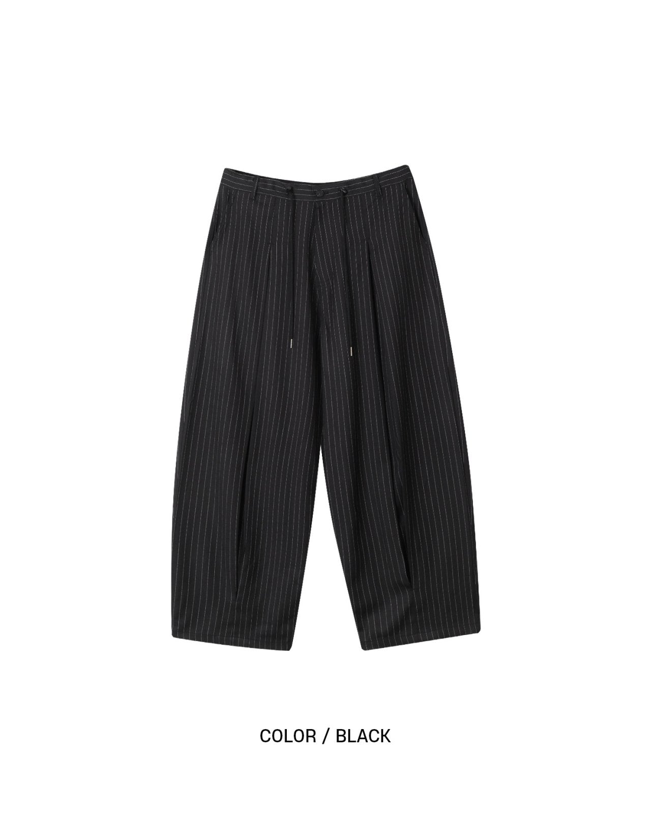 Stripe Pleat Pants