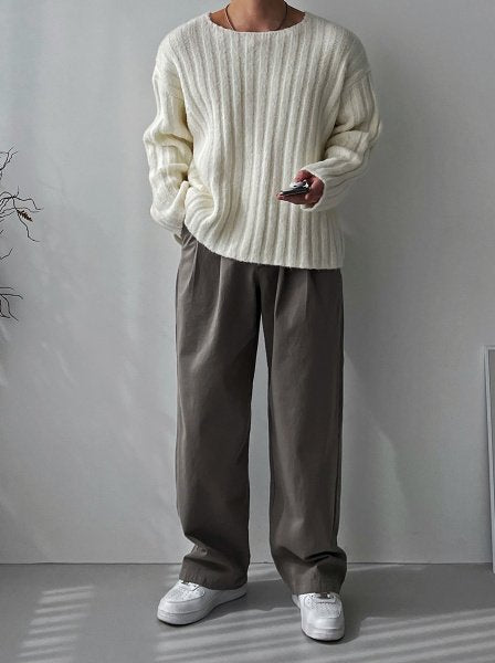 Raven Cropped Rib Knit