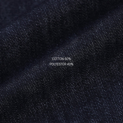 Raw Indigo Semi-Wide Denim