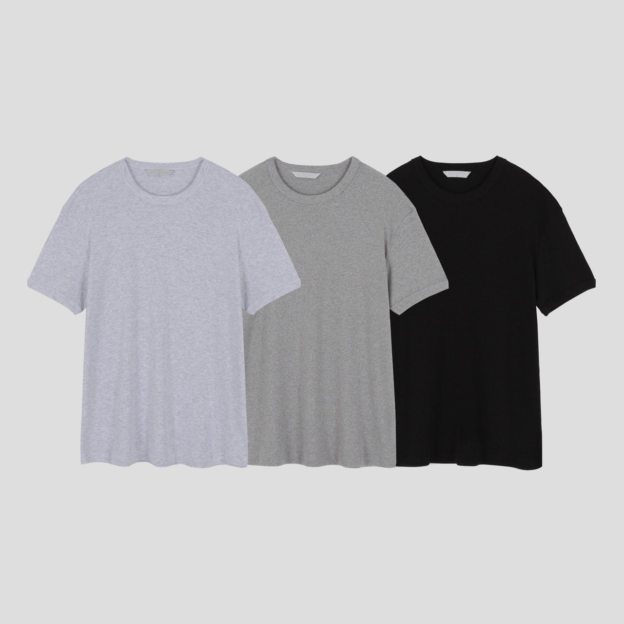 Coslo Ribbed Cotton Tee