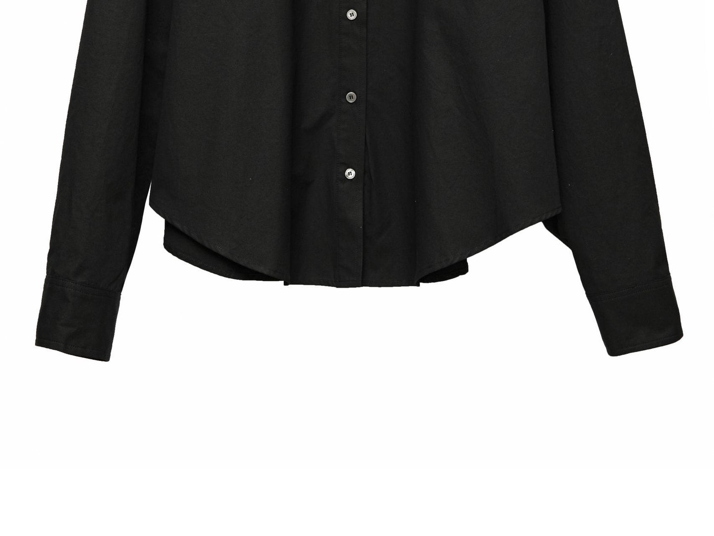 【PAPERMOON 페이퍼 문】SS / Swing Collar Cotton Button Down Shirt