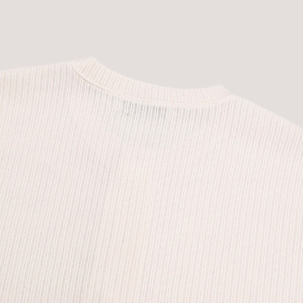 Soft Ribbed Henley Knit