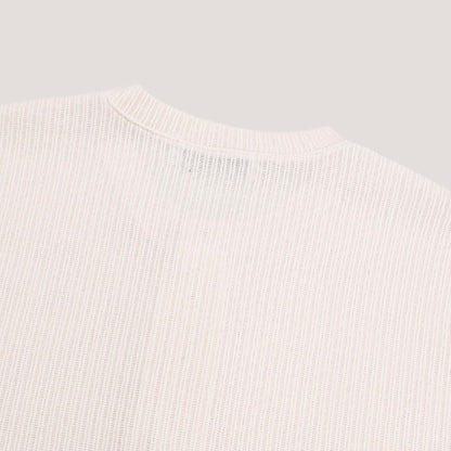 Soft Rib Henley Neck Knit