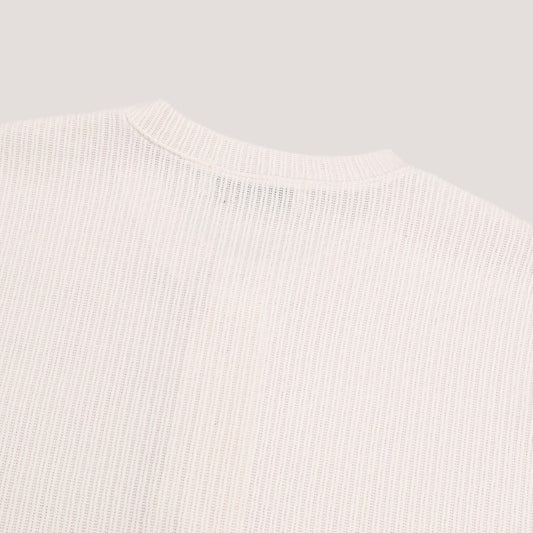 Soft Rib Henley Neck Knit